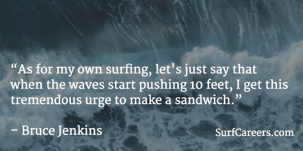 I get this tremendous urge to make a sandwich