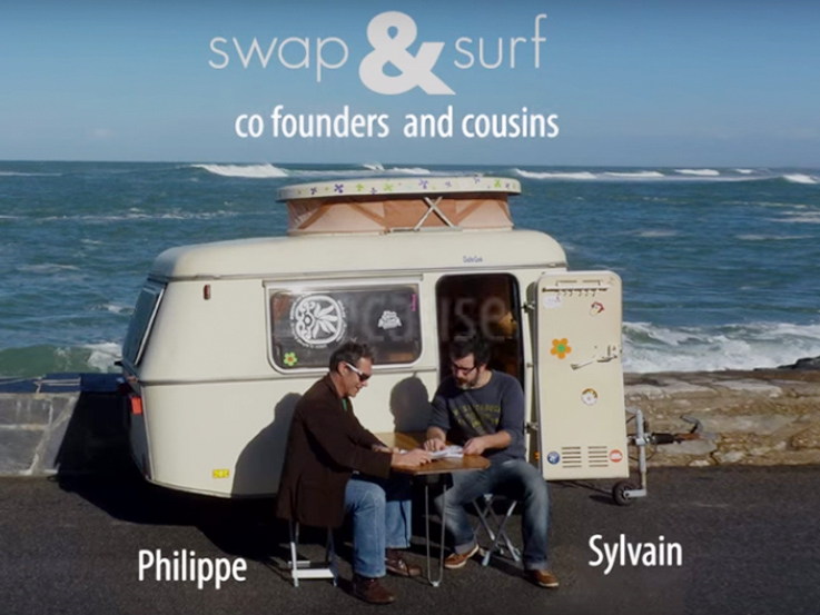 Philippe&Sylvain, co-founders of Swap&Surf