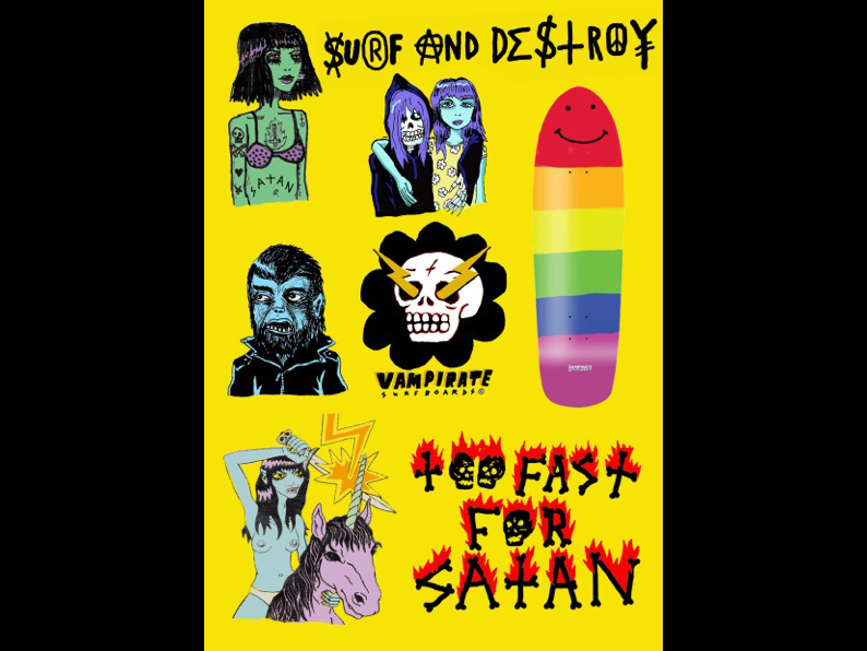 Vampirate Surfboards Catalogue